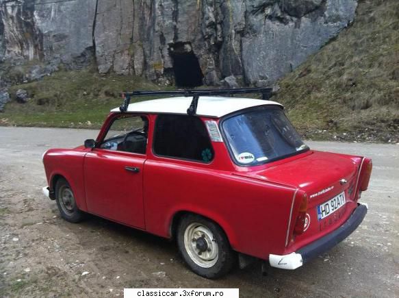 trabant 601 cam asa arata acuma