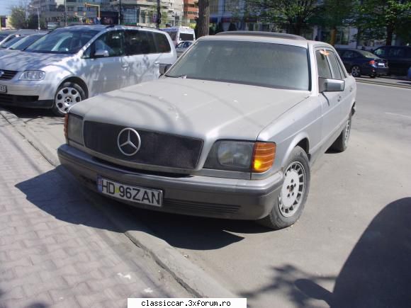 mai sunt citeva masini vechi constanta care merita salvate! mercedes w126