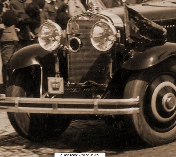 numere 1921-1969 ... masina lui carol ii-lea vizita timisoara, 1931 (masina hispano suiza)
