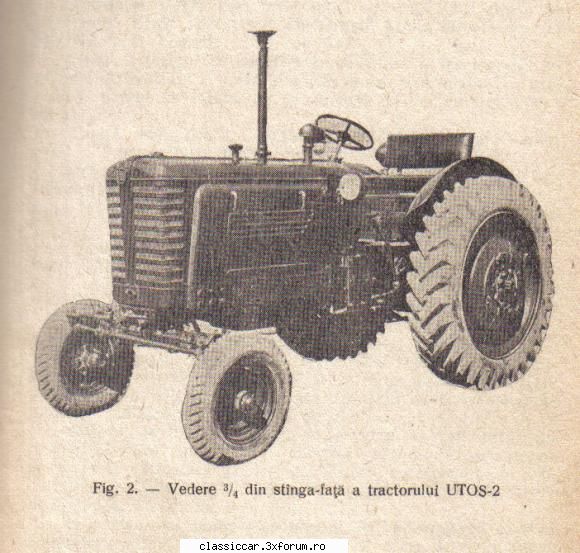 tractor romnesc utos din 1969 acesta este trecut vazut unul undeva prin sud.