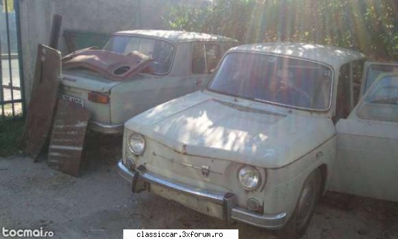 anunturi romanesti vazute net vand pachet doua dacia 1100, 1968, 1970, complete ceva piese schimb