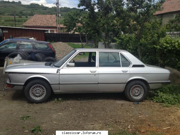 bmw e12, 520/6 din 1979 inca saptamanii este terminat.