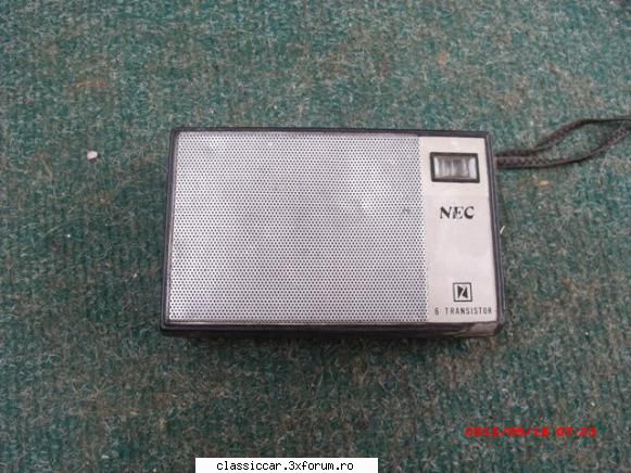 diverse adauga radio nec, fabricat japonia anii 70. carcasa prezinta ciobitura partea jos, asa cum