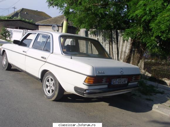 mai sunt citeva masini vechi constanta care merita salvate! mercedes w123