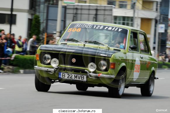 fiat 128 rally apoi fost alte curse.