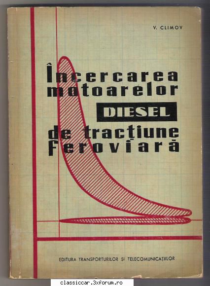 carti tehnice din domenii variate incercarea motoarelor diesel tractiune feroviara victor foarte