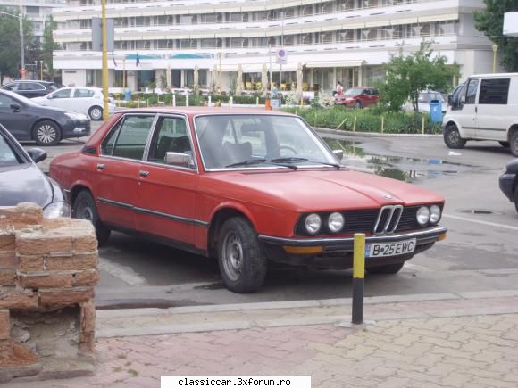 mai sunt citeva masini vechi constanta care merita salvate! bmw e12