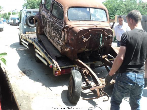 chevrolet master deluxe 1938 dupa asta scapat-o platforma s-a dezlegat ... 