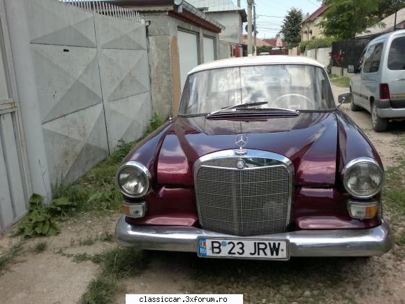 mercedes w11o coada randunica inca una