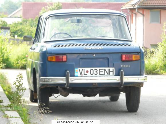 dacia 1100 1970 albastru scos masina din nou strazi, dupa mai bine ani