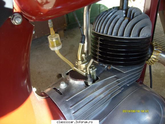 jawa 125 schimbat " mobra, celalant era decalibrat incercat diferite variante dar tot inegrea