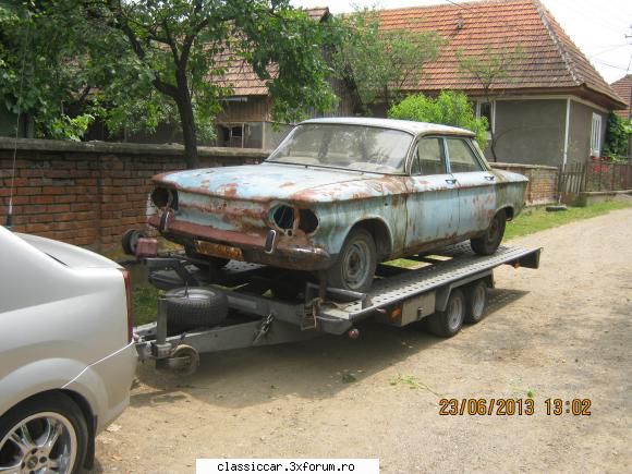 chevrolet corvair 700 buna seara tuturor !azi ajuns adi amb13 .caut piesele ...marunte care mai