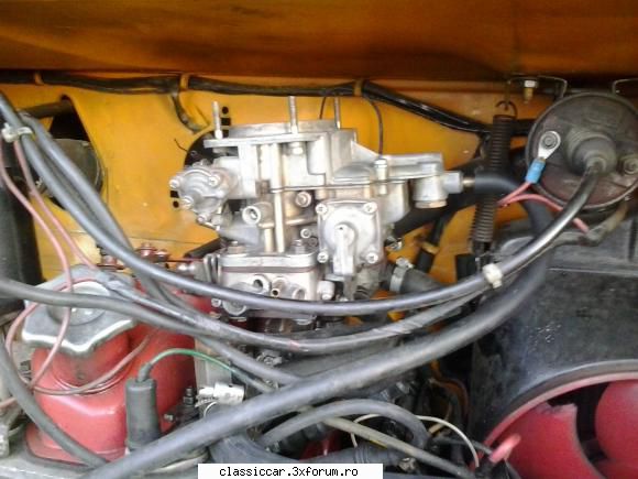 masinile mele. carburator dublu-corp flansa modificata