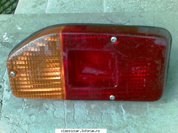 vand lonjeron bari nichelate+ altele dacia 1300 adauga lampa dreapta spate break, nemontata, stare
