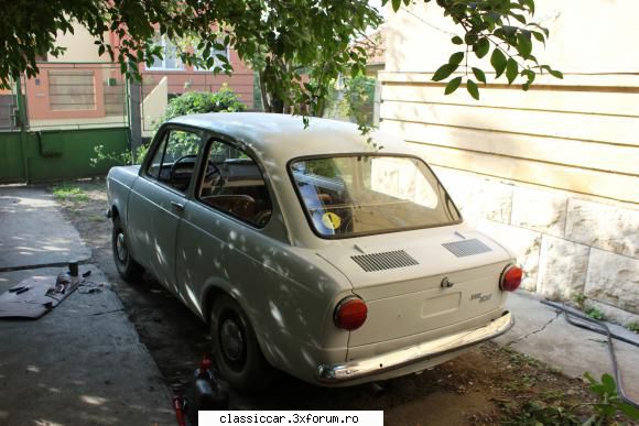 fiat 850 1967 buna ziua tuturor! sunt mandru prezint masina mea. l-am cumparat stare destul rea.