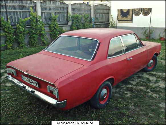 opel rekord olympia c-l mult munca atat interior cat exterior, dar... inceput deja