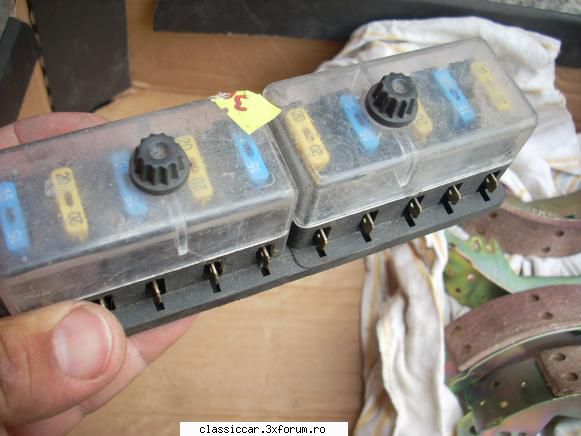 piese dacia 1300/1310 adaug blocul sigurante plate dacia lei transport gratuit