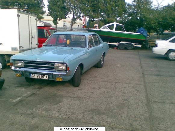 opel rekord 1968 bleu  la  deja  5000 de  km  parcursi! si  6 