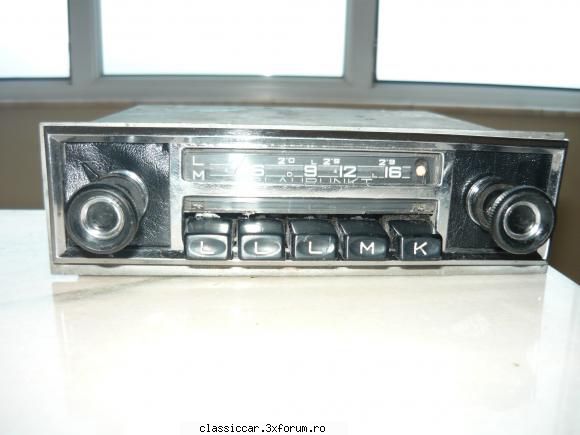 radiouri blaupunkt anii 60-70 radio blaupunkt fata nichelata atiit cit 12vnu l-am probatpret 120