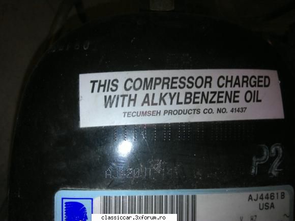 vand compresor frigorific tecumseh sapte