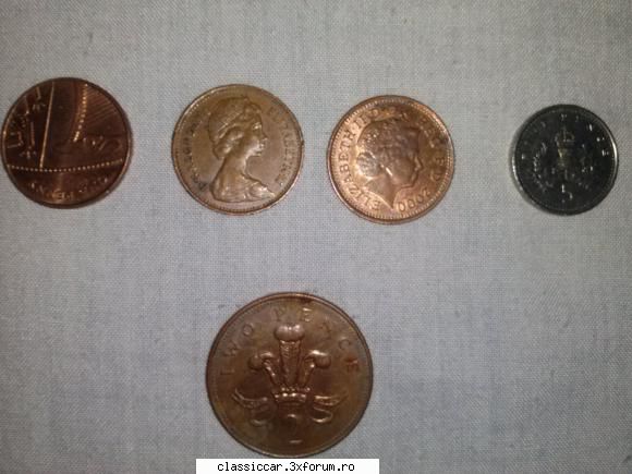 pret nou 30 lei lotul de bancnote romanesti + lotul de monede lire sterline . lot bancnote romanesti