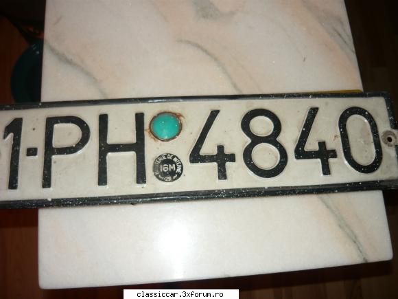 numere vechi ph-25 lei