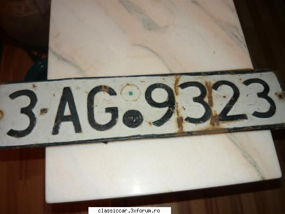 numere vechi ag-20 lei