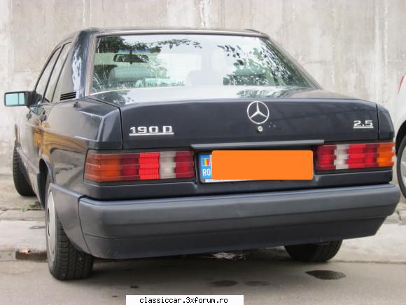 mercedes benz 1.9d vand mercedes benz 1.9d, capacitate 2500 cc.masina din 92, are 250.000 reali, are
