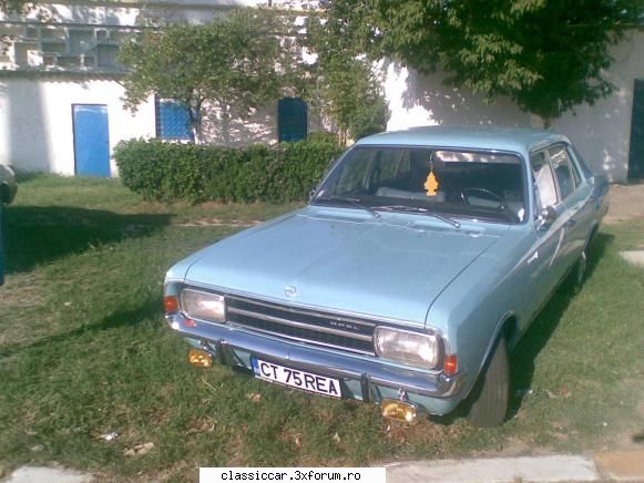 opel rekord 1968 bestia bleu  singurica      