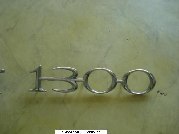 amplasare logo dacia 1300 tot