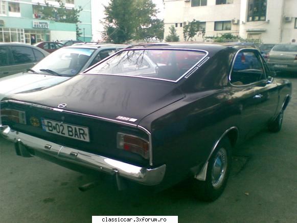 opel rekord 1968 lateral