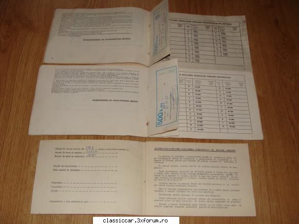 vand diferite carti service pentru