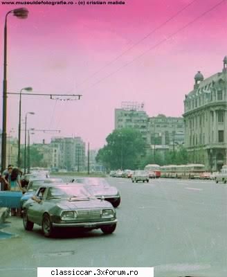 registru lancia flavia tara facem exceptie: lancia fulvia coupe serie zagato- bucuresti 197?