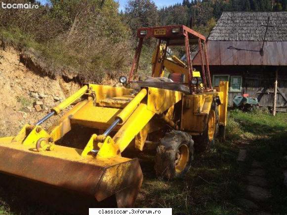 jcb buldo ... ziceti asta jcb, functional (porneste cheie 17, n-are instalatia electrica facuta),