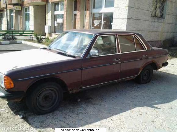 dezmembrez mercedes w123 cobra cealalta