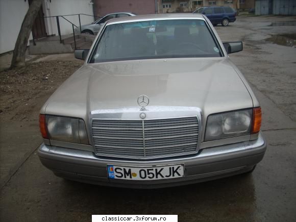 classe w126 300sd+w126 300d poza cel din '89 motorizare 3000 diesel cutie 5+1