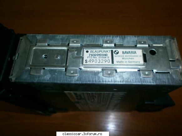 vand radio blaupunkt bmw bavaria stare nos