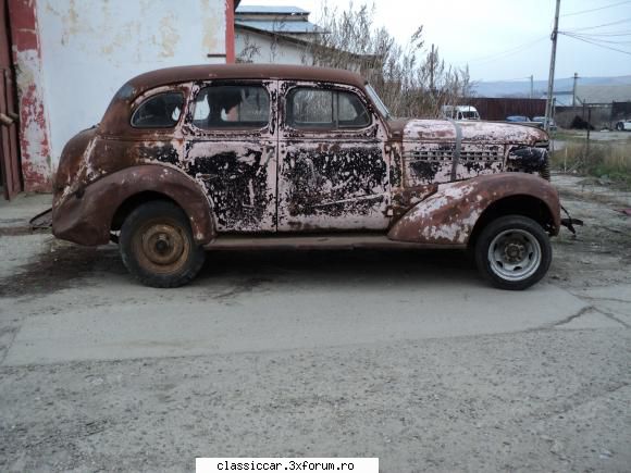 chevrolet master deluxe 1938 poi inca inceput treaba masina. momentan adun piese lucrez alte masini