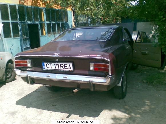 opel rekord 1968 de  au  fost  cu  cele  de  la  ex   