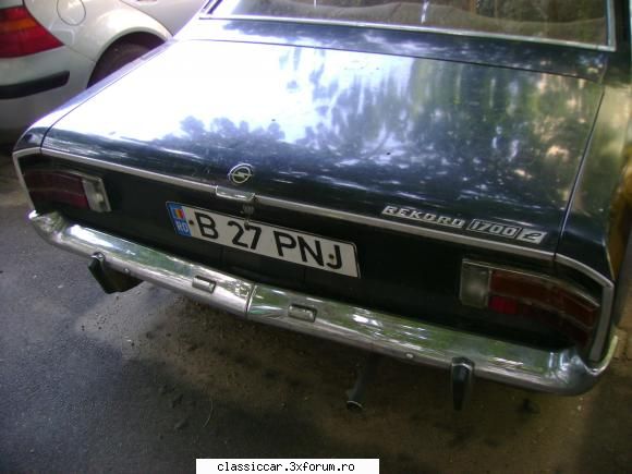 opel rekord volga m24 bucuresti inceput