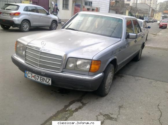 mai sunt citeva masini vechi constanta care merita salvate! mercedes w126