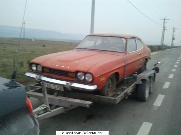 pentru ford capri adica asa  adica 2000 1973 34000 mile bordul mile