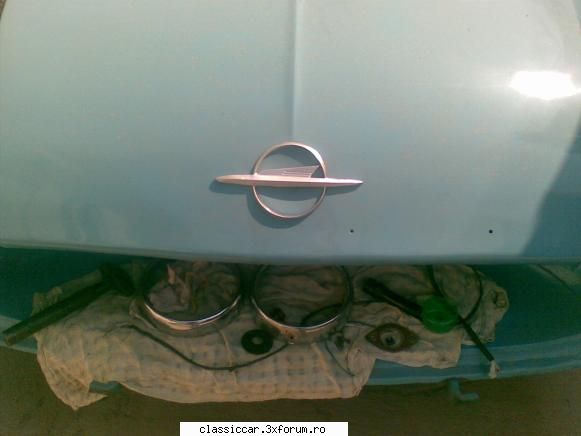 opel rekord emblema capota