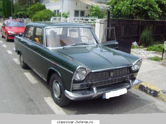 registru fiat 1800 bacau fiat 1800, 1795 cc, fab 1967, stare foarte bună preț 6500