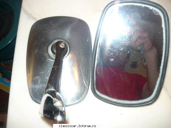 oginzi aro din metal sunt pereche oglinzi din metal aro -stare foarte buna pret 120 leitel