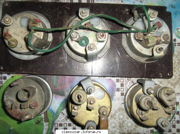 ceasuri apa, presiune ulei, voltmetru inca una