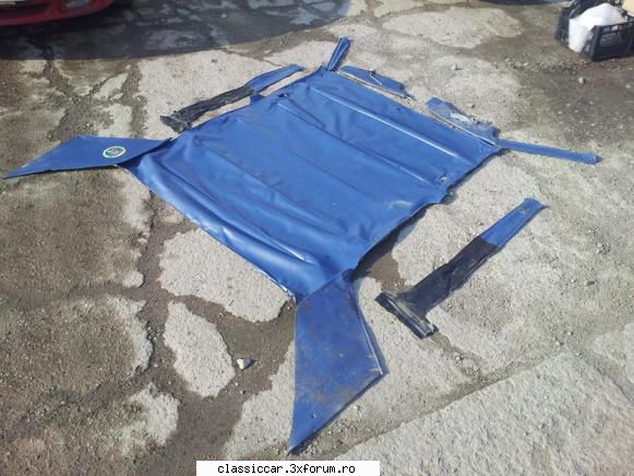 capitonaj plafon dacia 1310 original albastru poza