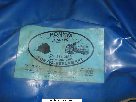 prelat camion ptr garaj