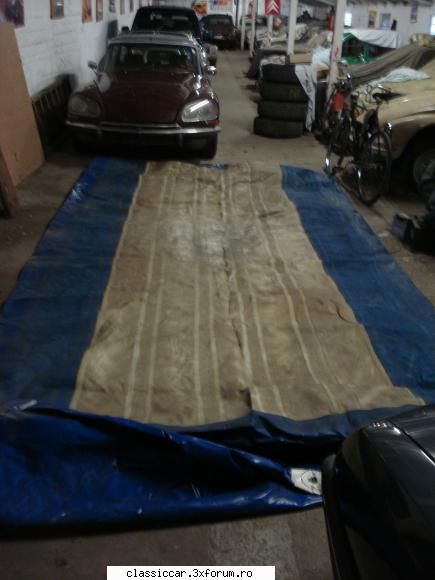 prelat camion ptr garaj partea exterioar cmpul alb este situat plafonul prelatei, ptr lsa lumina