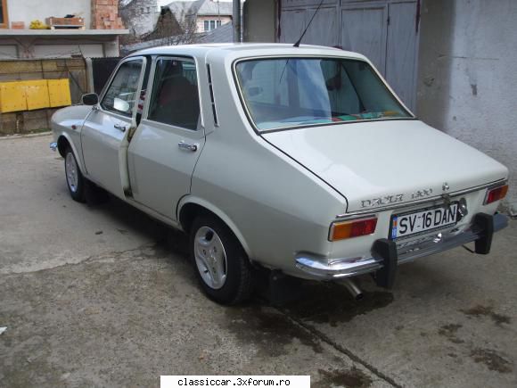 dacia 1300 -1976 poza dan, special pentru adrian, cand masina avea jante aliaj.le toate roata